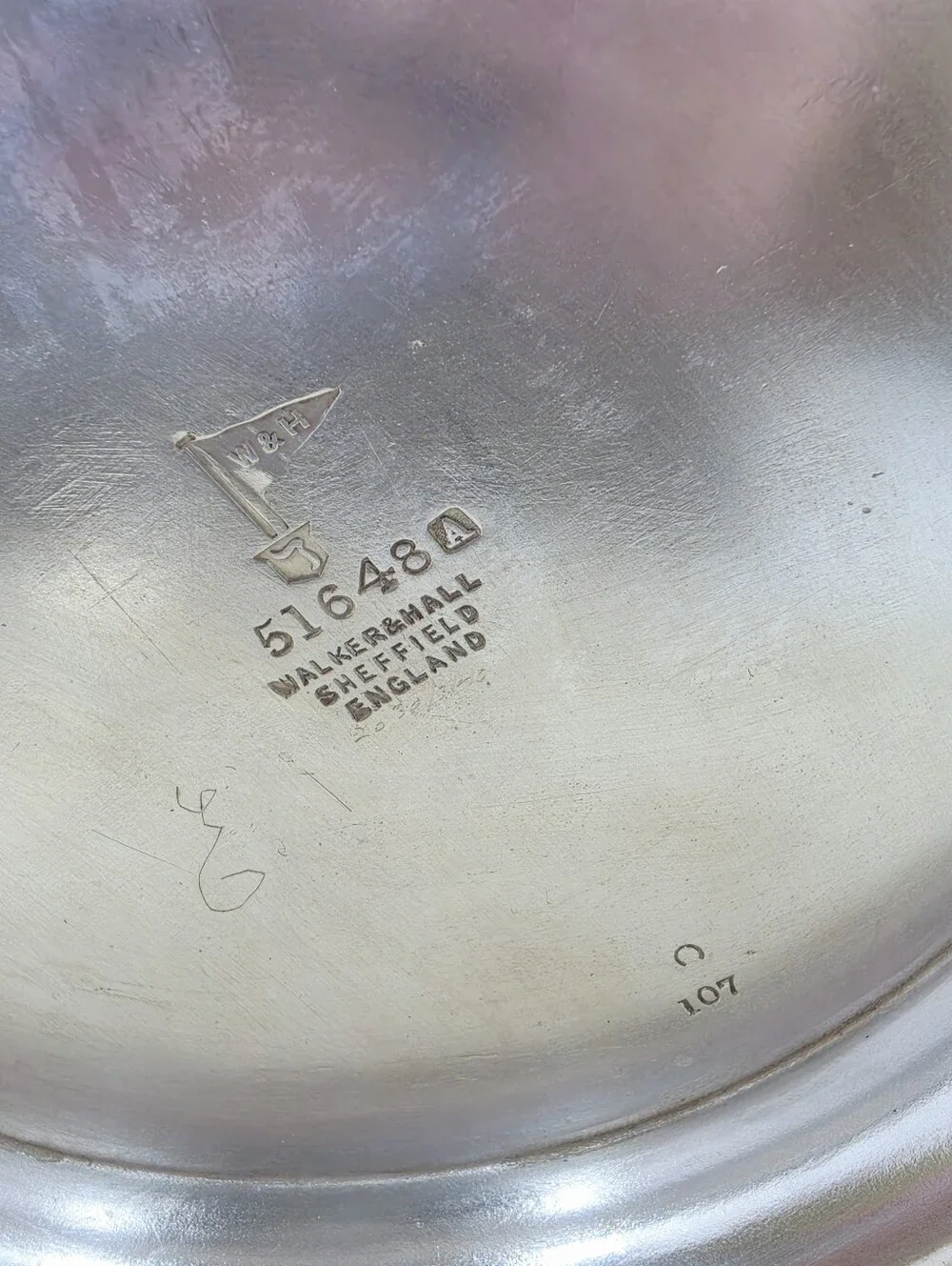Walker & Hall Silverplated Wine Champagne Bucket Vintage 1970 Champion Trophy